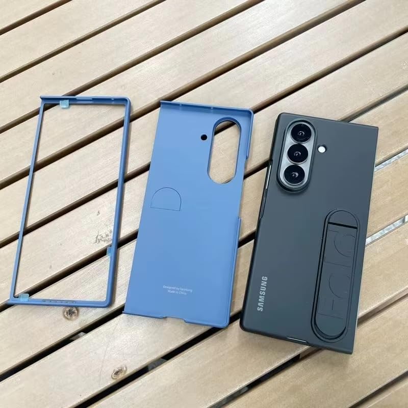 Image of Hybird Shockproof Mobile Back Case Satanding Cover for Samsung Galaxy Z Fold 8 Ultra Case with Kick Stand Slim Back Cover Case Galaxy Z Fold8 Ultra 5G Cover