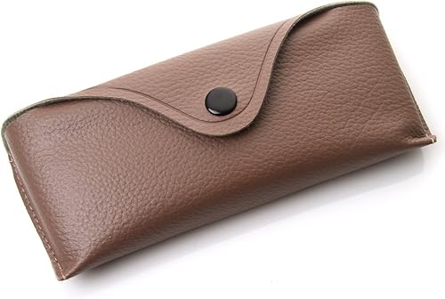 zeroUV Funda protectora de vinilo retro para gafas de sol con cierre a presión