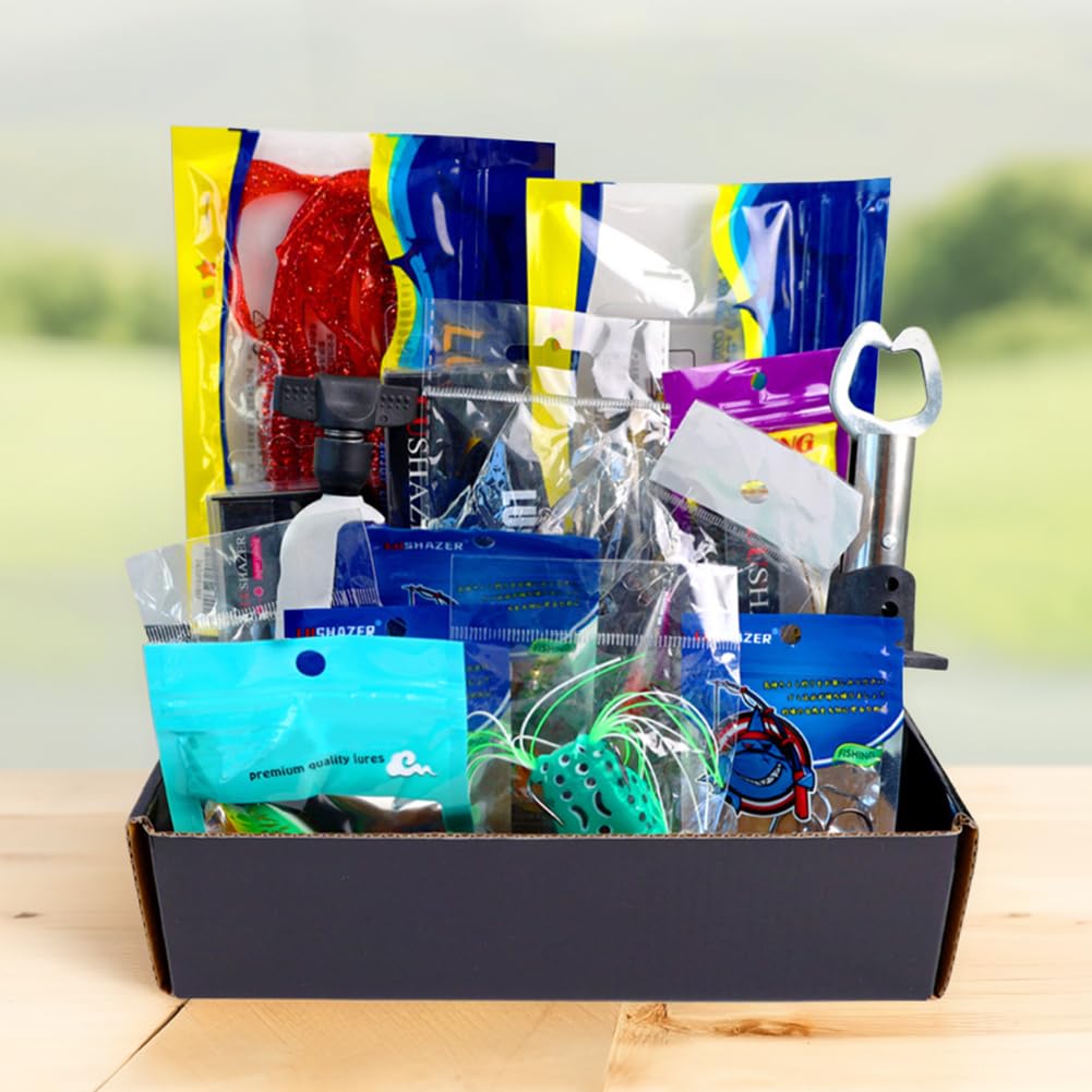 137-teiliges Angelköder-Set mit Jig-Haken und Fischlippenzange for Karpfenangeln