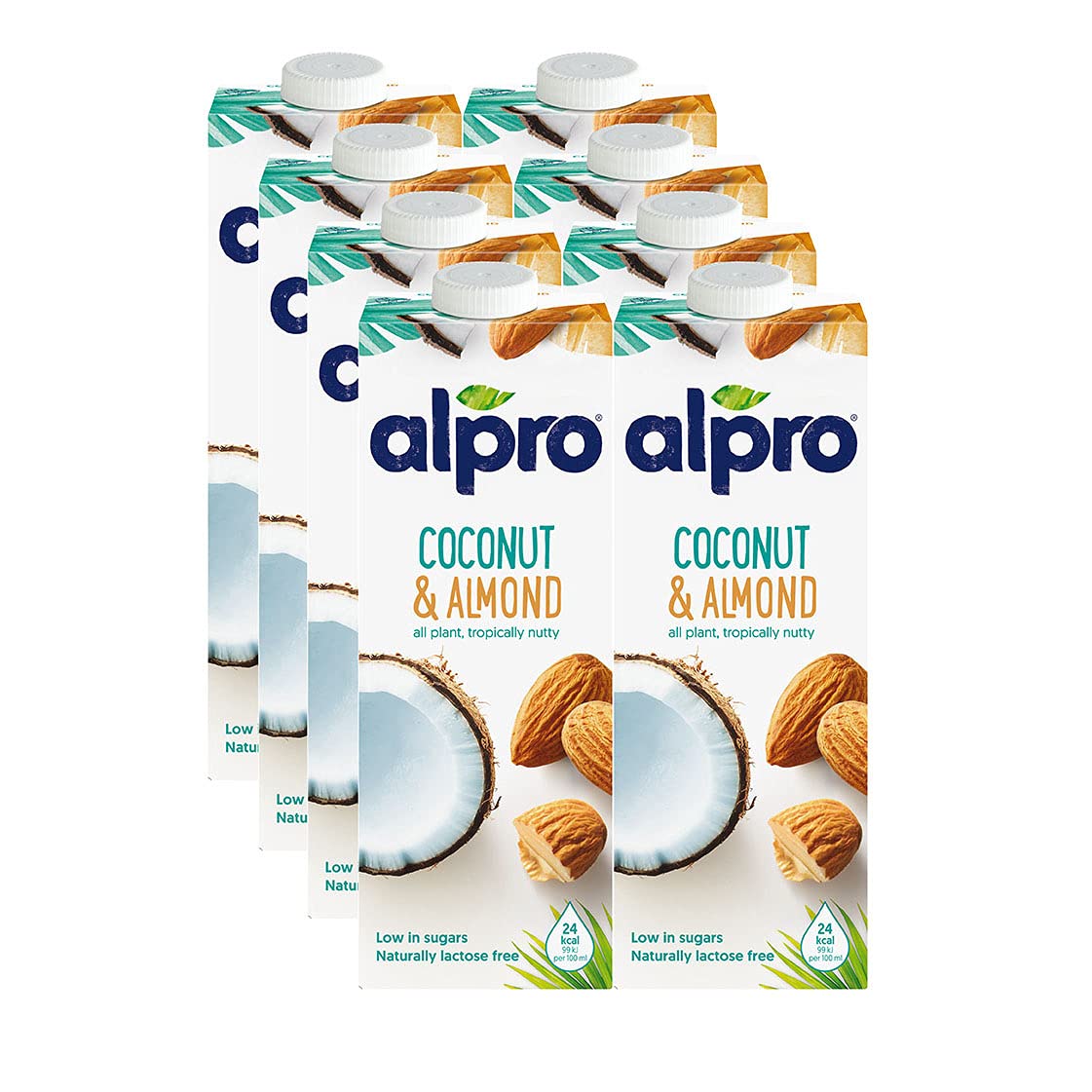 Alpro Drink Coconut-Almond 1 L (Pack Of 8)