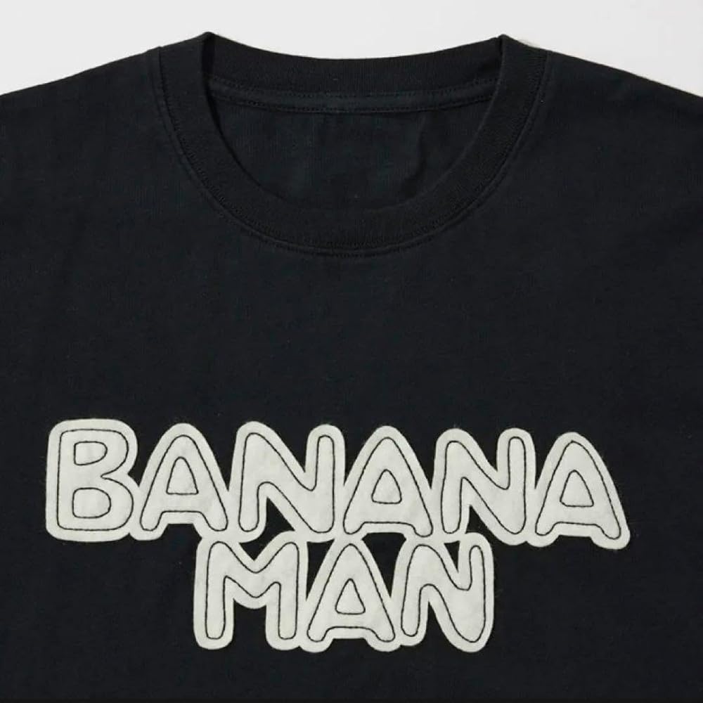 Amazon | バナナマン Tシャツ BANANAMAN TEE（BLK） | Tシャツ