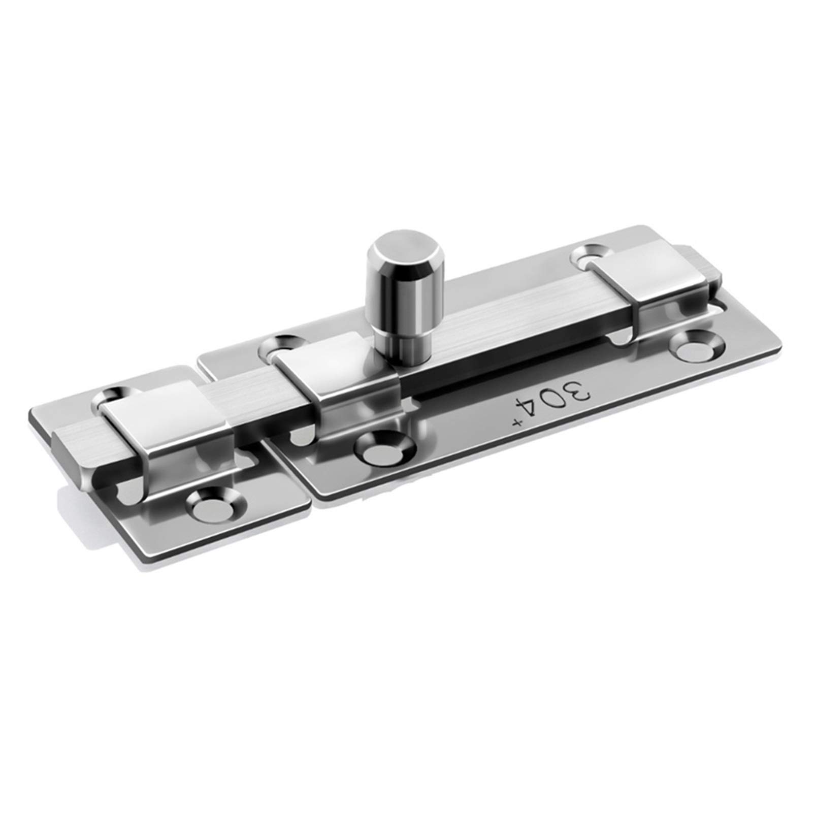 Serratura di Sicurezza 1 pz Porta in Acciaio Inox Fermo Barile Bullone Fibbia Porta Scorrevole E Serratura della Finestra Fibbia Porta Fermo di Sicurezza Bar Ferramenteria e attrez