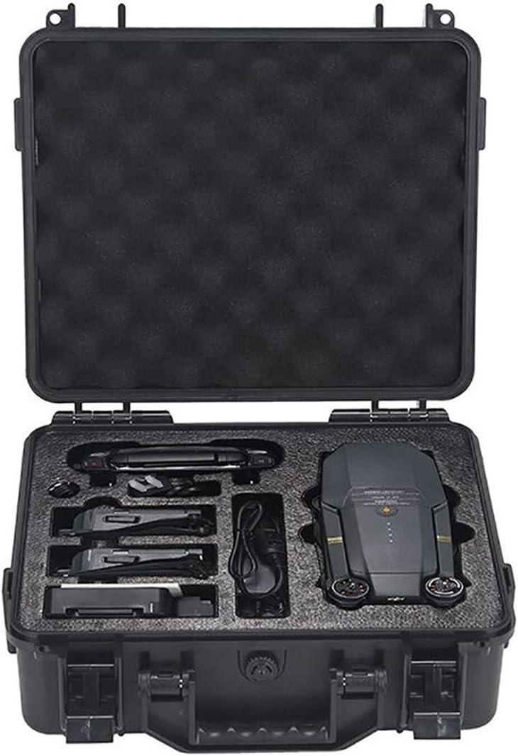 KepooMan JI Mavic Pro Hard Case, Waterproof Carrying Case Hardshell Housing Case Suitcase Storage Bag for DJI Mavic Pro Drone
