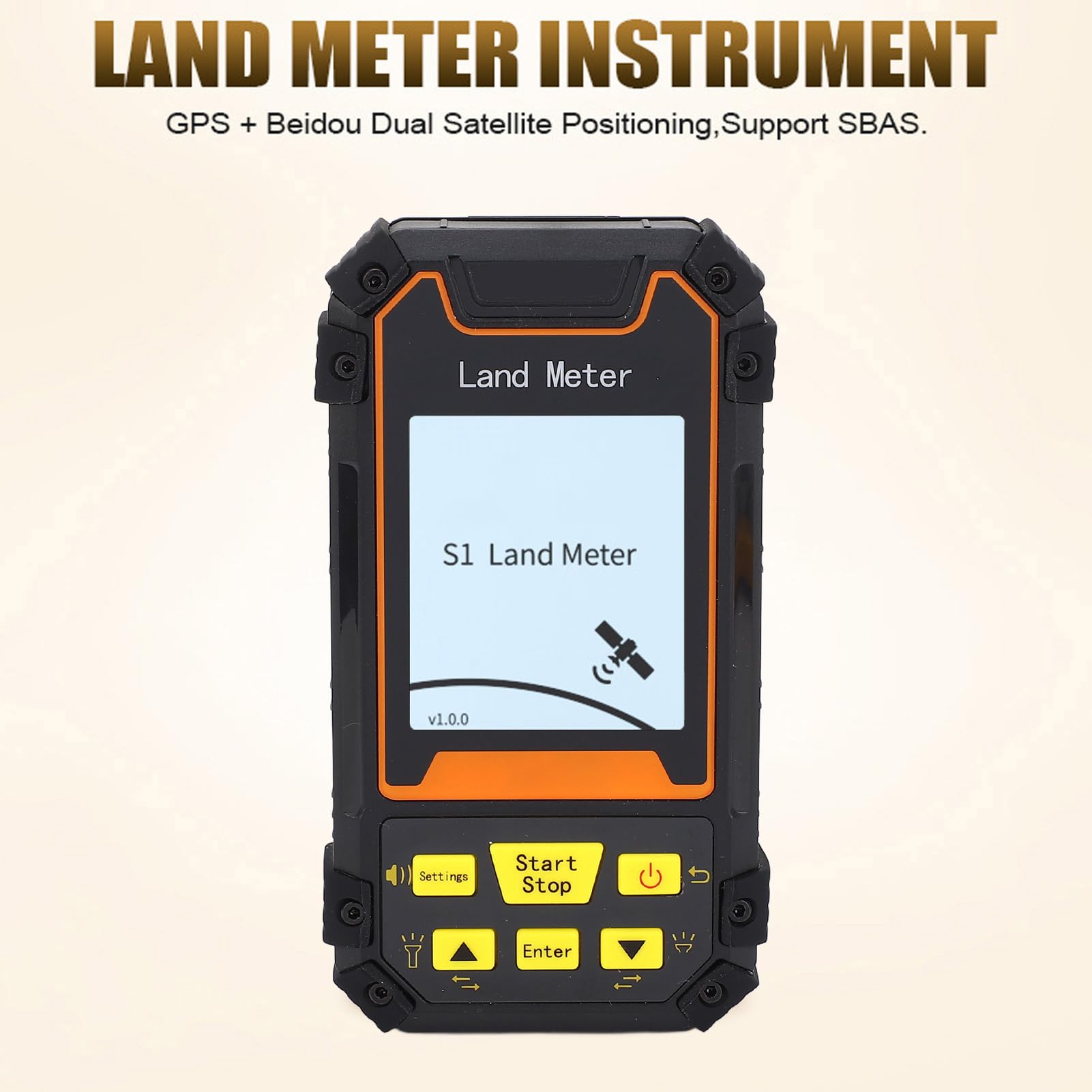 GPS de Mano para Topografía Equipo de Medición de Alta Precisión Portátil