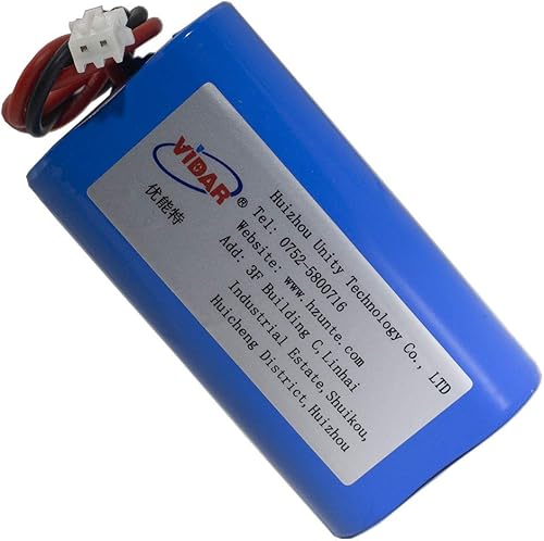 Batería recargable de iones de litio VIDAR de 3,7 V 5200 mAh-19,24 wh de capacidad real con enchufe JST 2,542P para electrónica, juguetes,