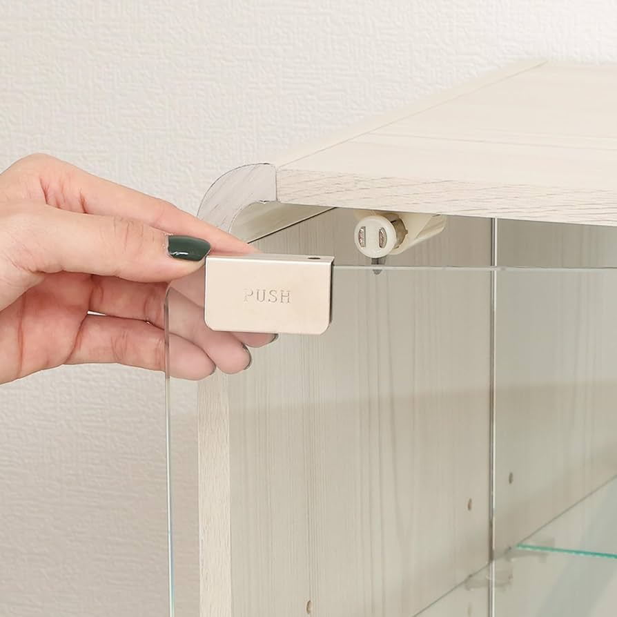 Amazon.co.jp: 不二貿易 ガラスコレクションケース 収納棚