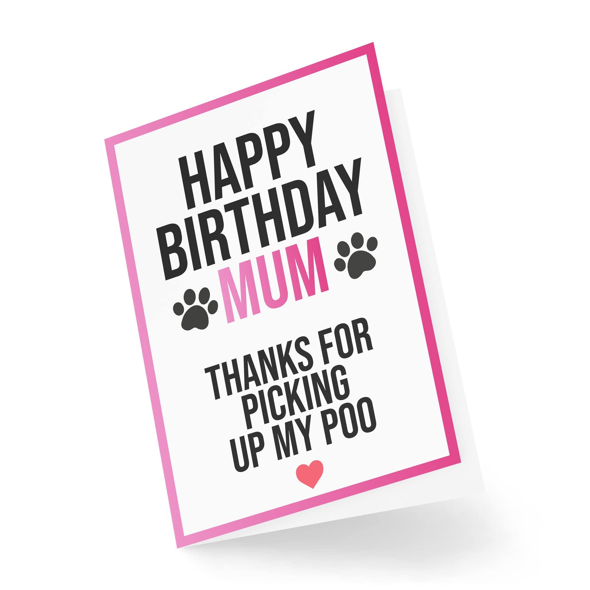 Carte « Joyeux Anniversaire » Chien Caniche Abricot (6 X 4 Po.) Avec Enveloppe. Blanc à L'intérieur Pour Votre Propre Message. Parfait Pour Tous Les Amoureux Des Chiens - France