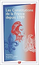 Download Les Constitutions de la France depuis 1789 PDF