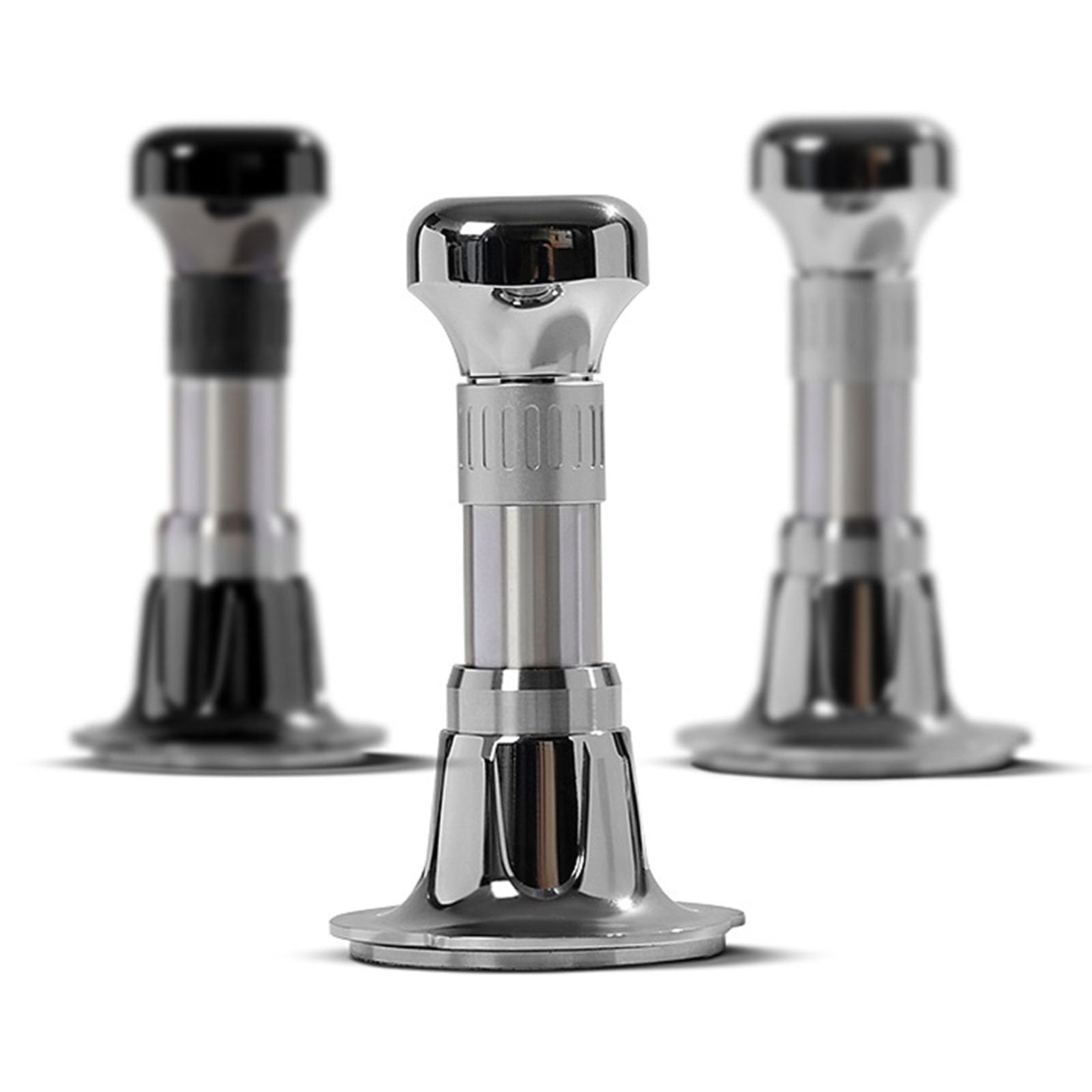 Load Espresso Tamper Tool Auto Pressure Stainless Steel Construction for Coffee Shops Pressure Coffee Tamping Device