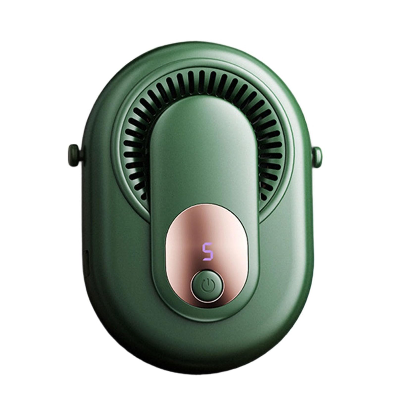NRVTRE Belt Waist Clip Fan Wearable Cooling Rechargeable Fan 3500mAh Battery Suitable for and Home Use Wearable Waist