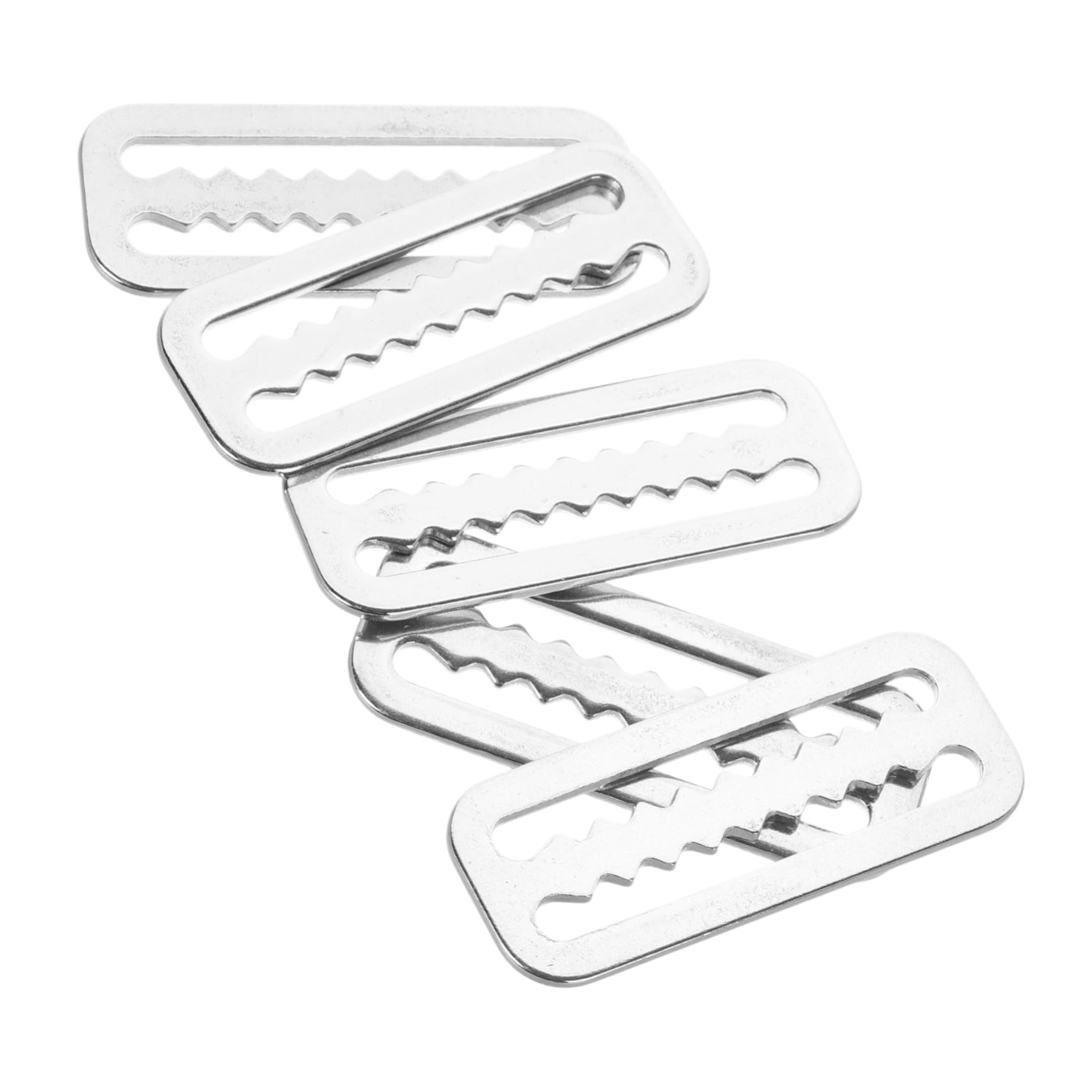 NAMOARLY Dive Belt Retainer Weight Belt Slider Stainless Steel Belt Buckle for Snorkelling Equipment