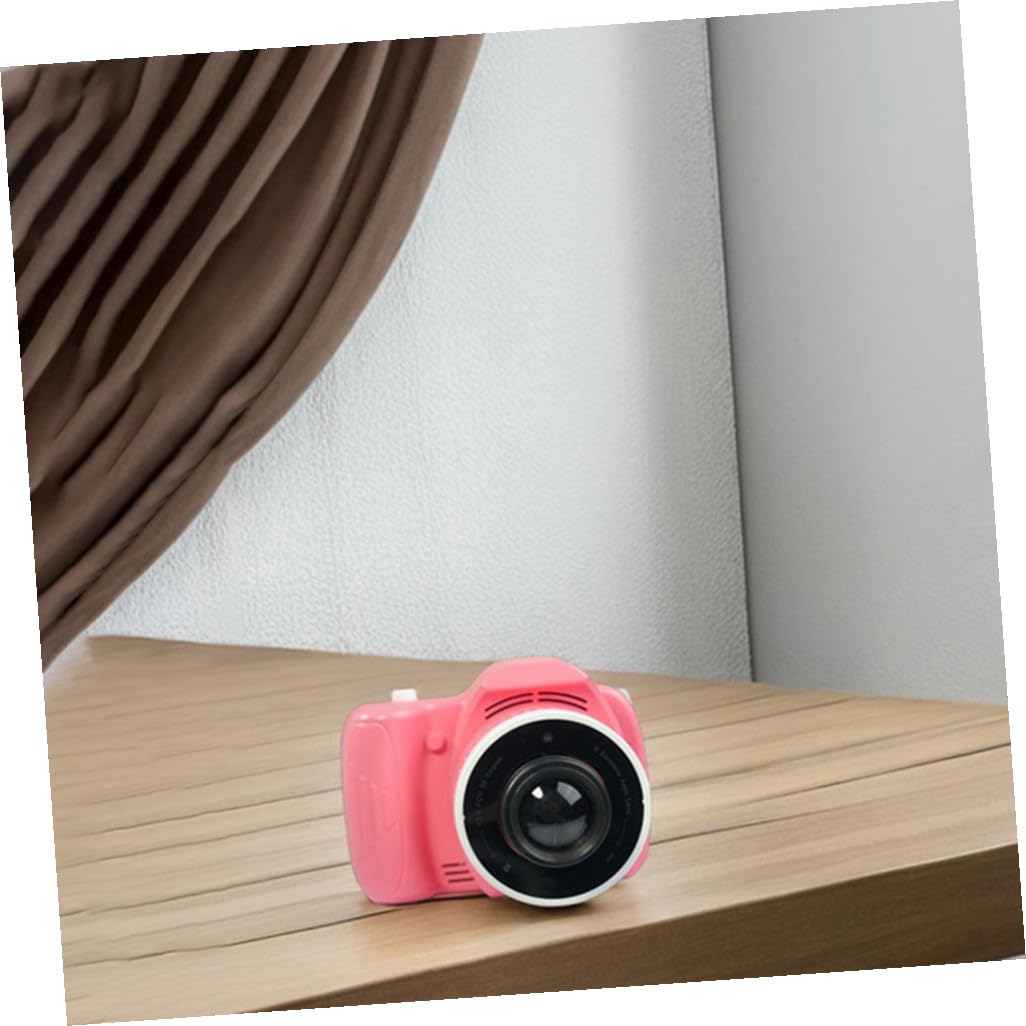 Veemoon Macchina Fotografica Plastica per Bambini con Proiettore 1080p Funzione Musica e Editing per Viaggi e Campeggio