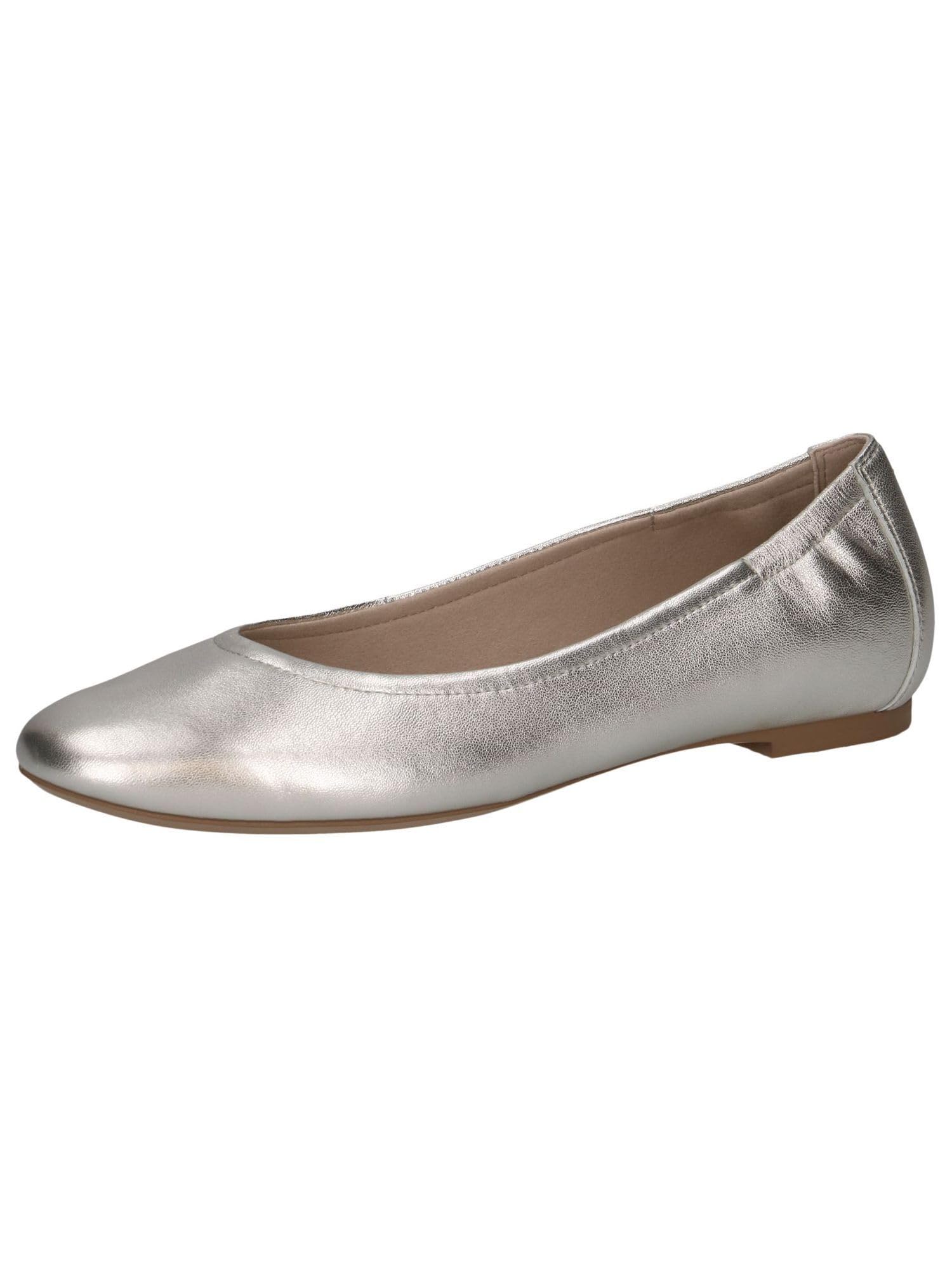 Caprice Damen Ballerinas aus Leder Elegant