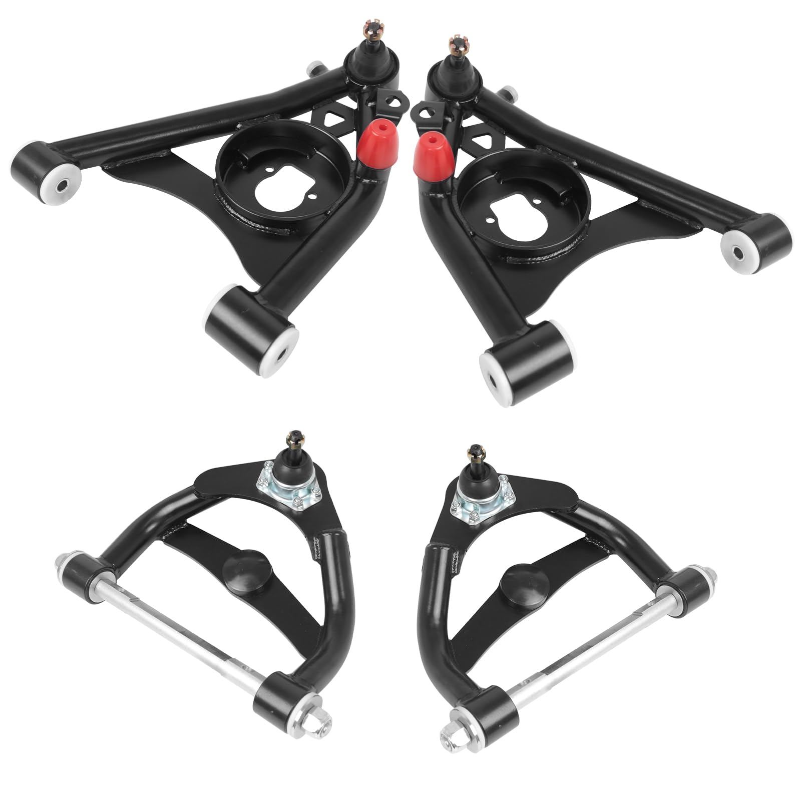 Photo 1 of Set of 4 Front Upper/Lower Control Arms for 1978-1988 G-Body for 1982-2004 Chevy S10 2WD, Replace# 9161988