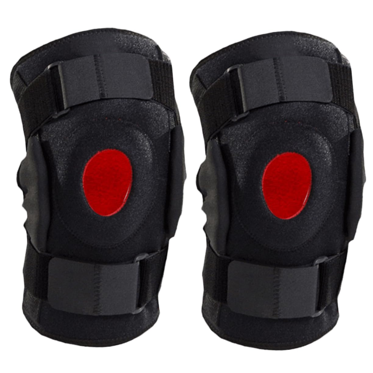 TOVINANNA Adjustable Knee Brace Support Thickened Padding for Sports Pad for Football Cycling Volleyball Adults Size l