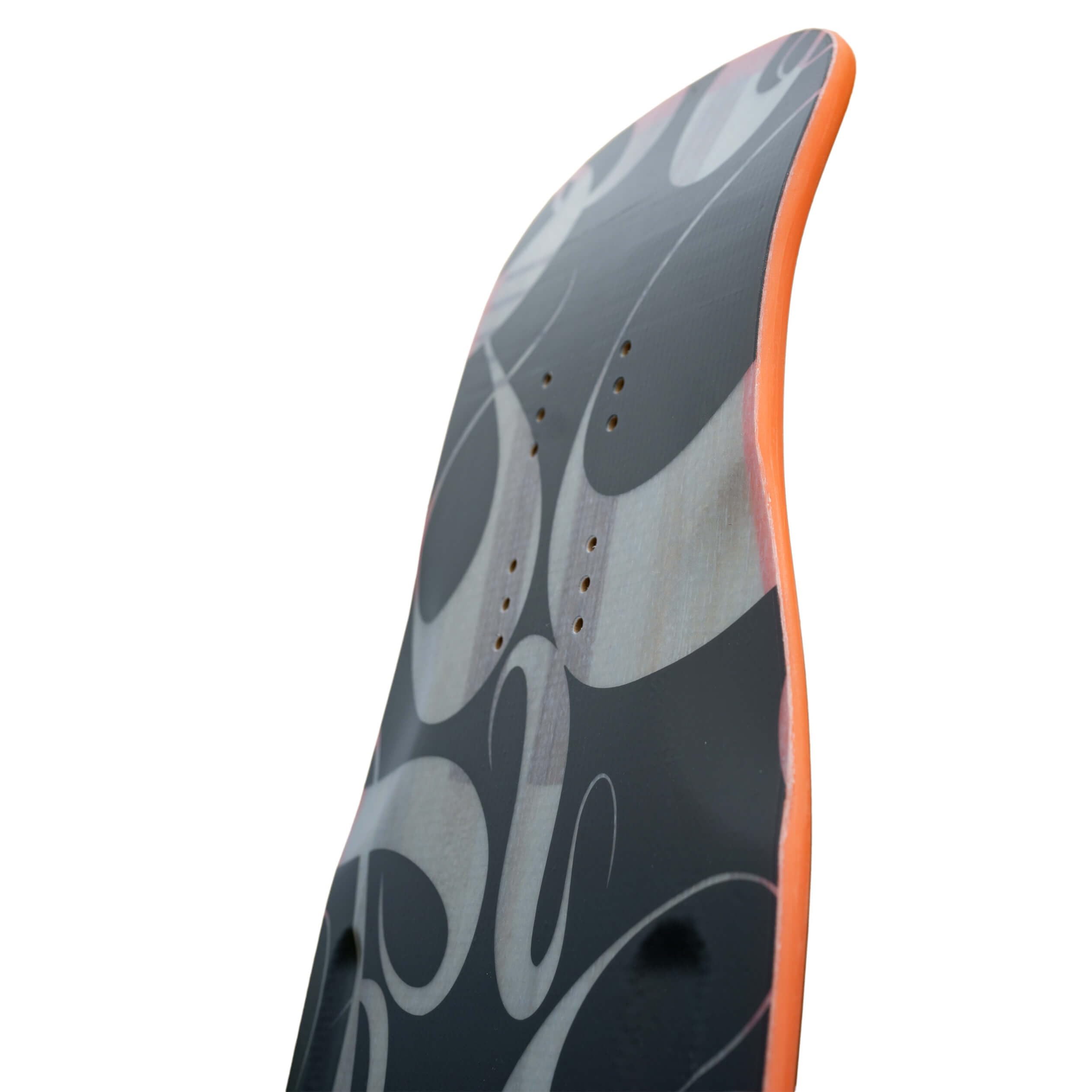 Dancing Longboard Otter V2 Flow Black Flex1 : Deck Freestyle robuste et étanche pour conducteurs polyvalents