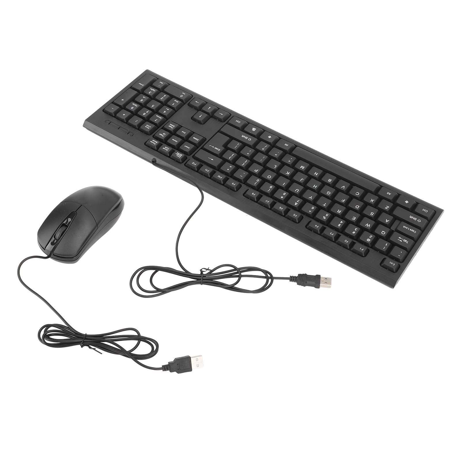 Amazon | キーボードとマウスのコンボ、104キーUSB有線接続キーボード