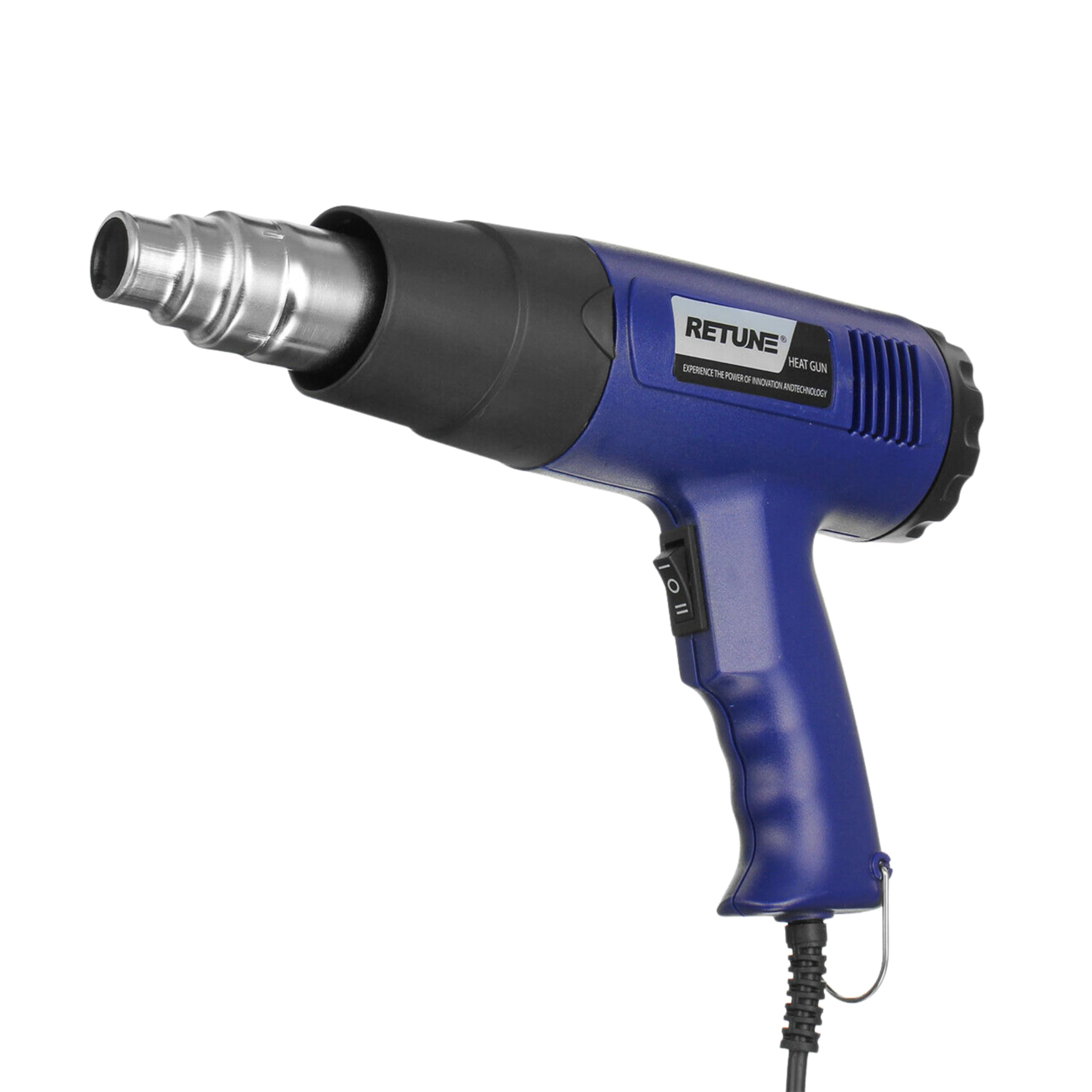 Yasta Pistola Termica Professionale 1800W - Termosoffiatore ad Aria Calda 400°C/600°C con Selettore Doppia Intensità (Min/Max) - Ideale per Cake Design, Lavorazione Isomalto, Sverniciatore Elettrico