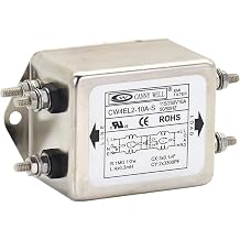 1pcs EMI Power Filter CW4EL2-10A/20A/30A-S Single Pole Filter10A