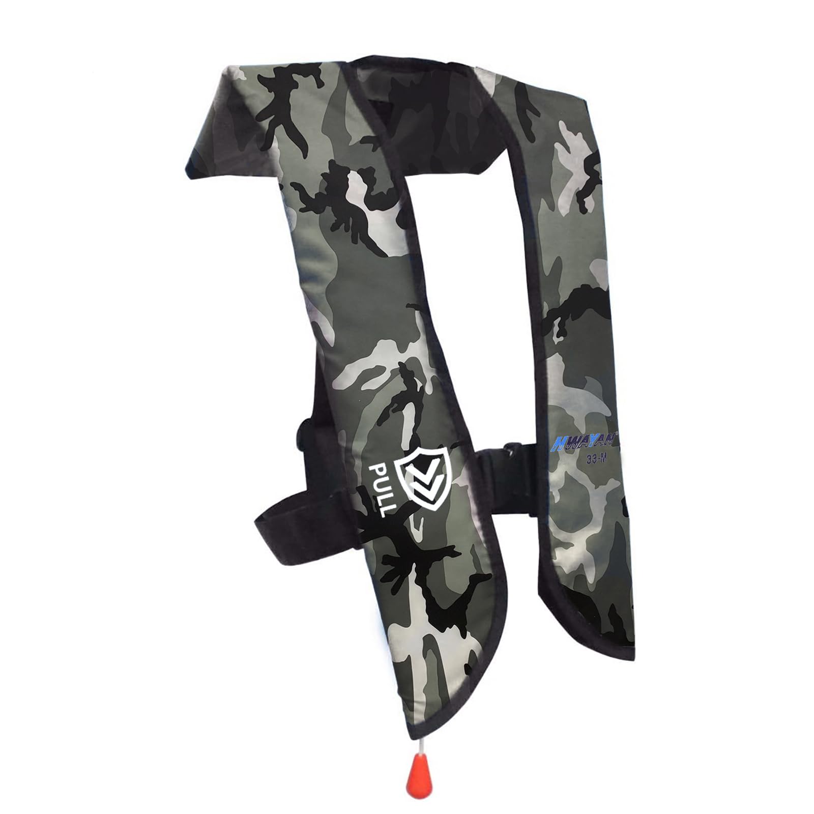 Manual Inflatable Life Jacket for Adults| Supports up to 330 lbs
