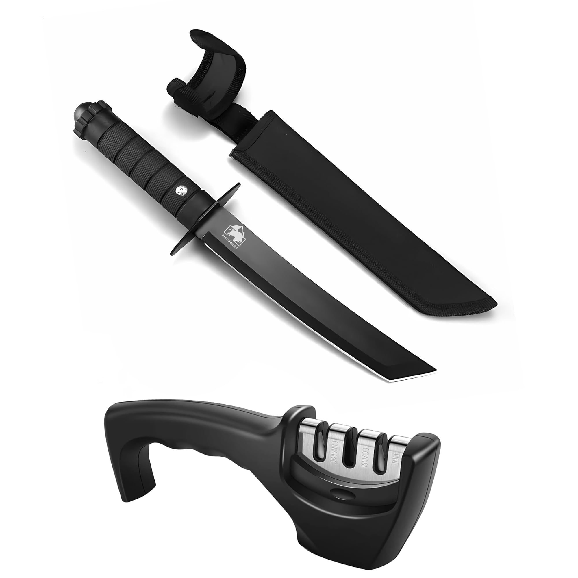 Kitchen Knife/Utility Knives for Kitchen Home & Office Use Ideal for Portable, Travel - Black (Manual) with Cover Pack 1,Carbon Steel