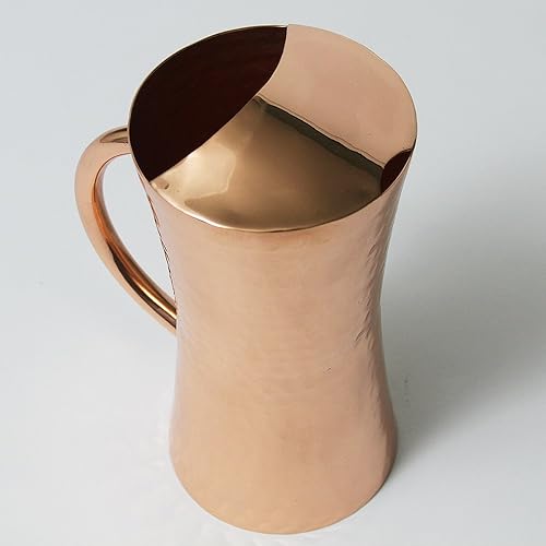 Miniatura 3 de Jarra moderna de cobre de alta calidad  100 cobre puro de calibre pesado  por Alchemade