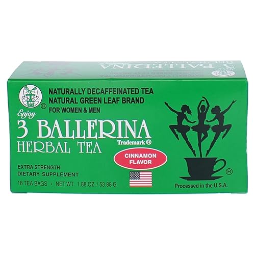 Miniatura 5 de Té 3 Ballerina extra fuerte bebida dietética naranja 18 unidades