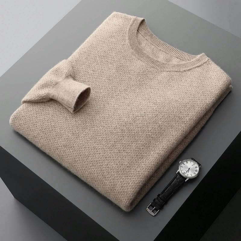 Men's Cashmere Sweater Pullover Long Sleeved Autumn Winter Round Neck Sweater Cashmere Sweater Casuals2