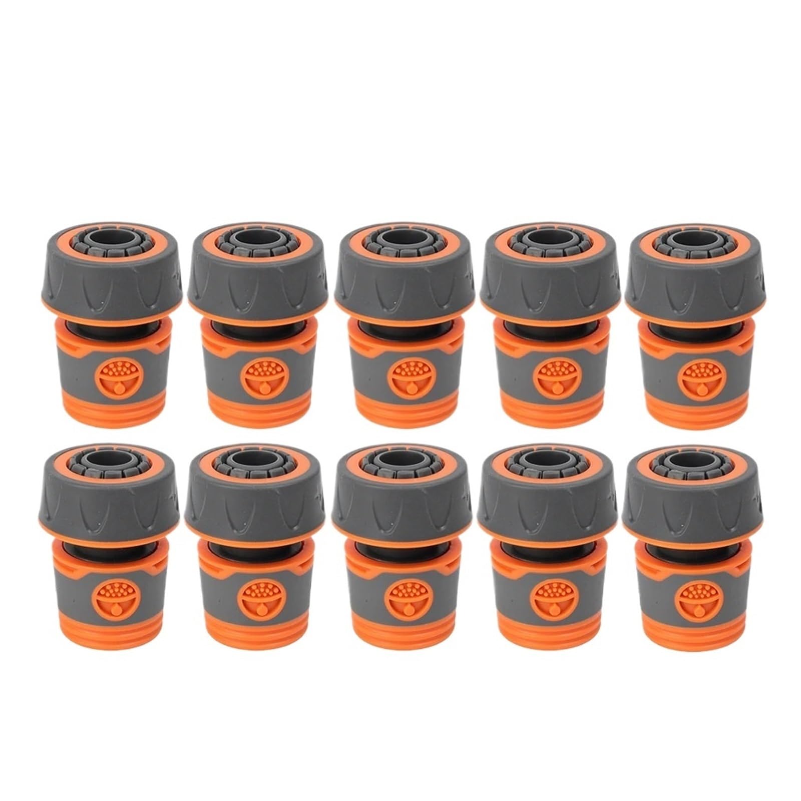 1/10PCS 3/4" Adattatore for tubo da giardino Connettore Rubinetto Estensione Giunto rapido Riparazione Tubo Acqua Danneggiato che perde Collegamento Tubo(10PCS)