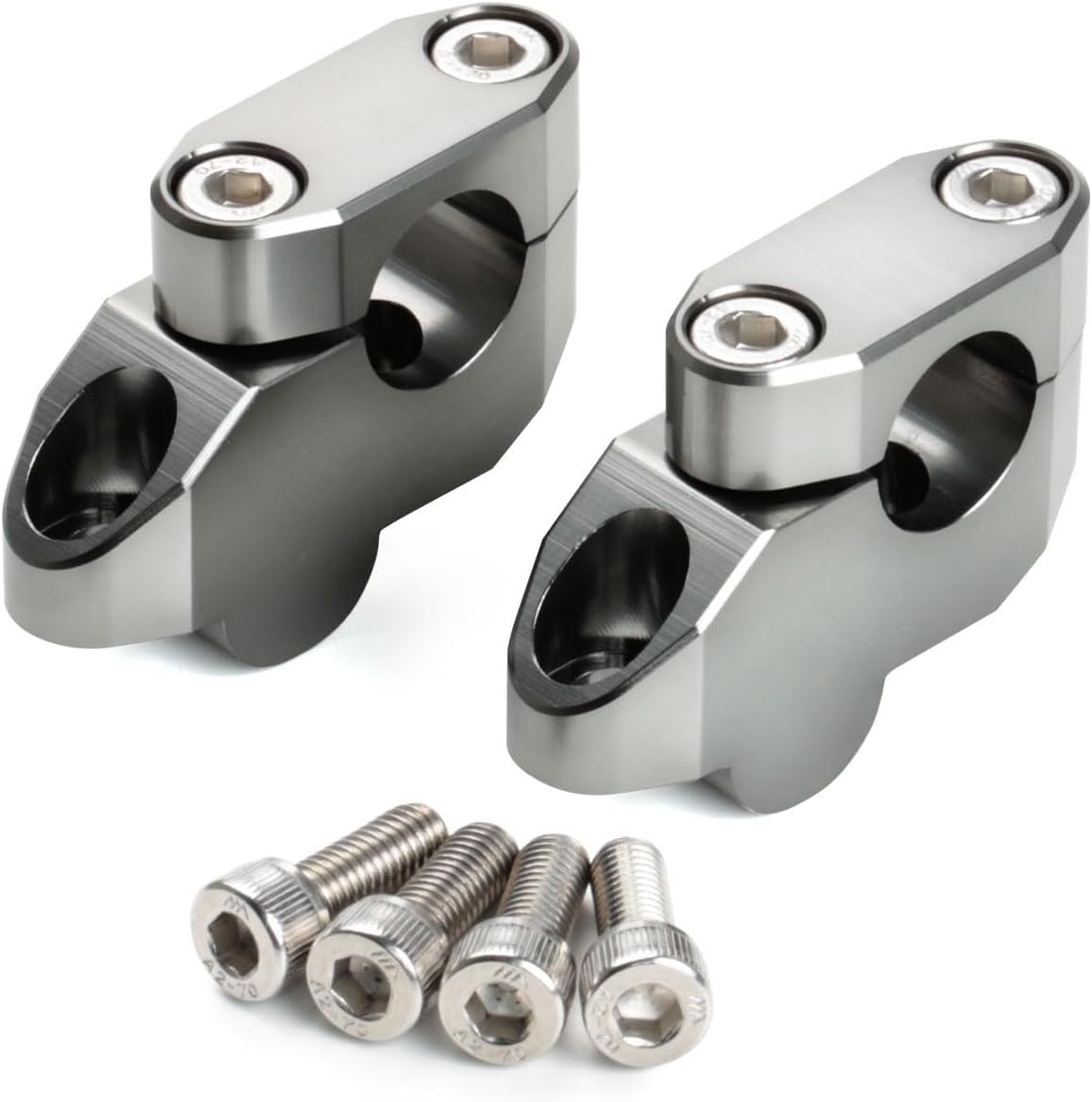 Zeta Bar Rise Offset Kit For 7/8" Handlebar,Gray