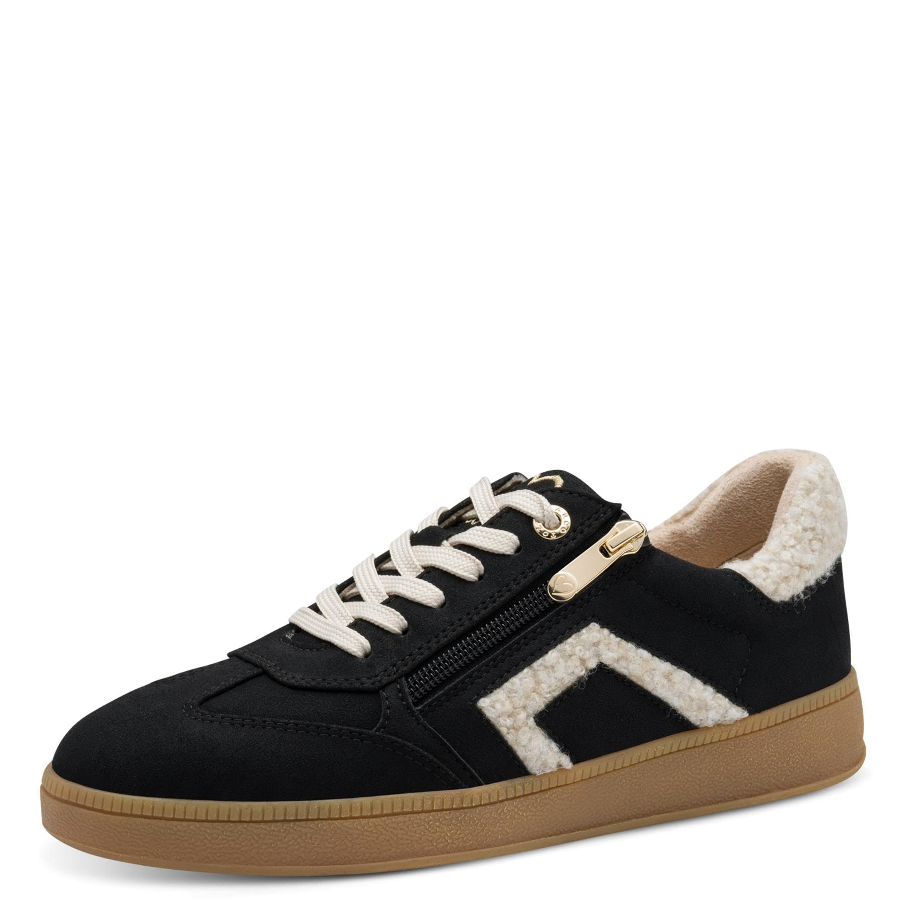 MARCO TOZZI Women's Sneaker 2-23778-45, Black (Black Comb), 5 UK
