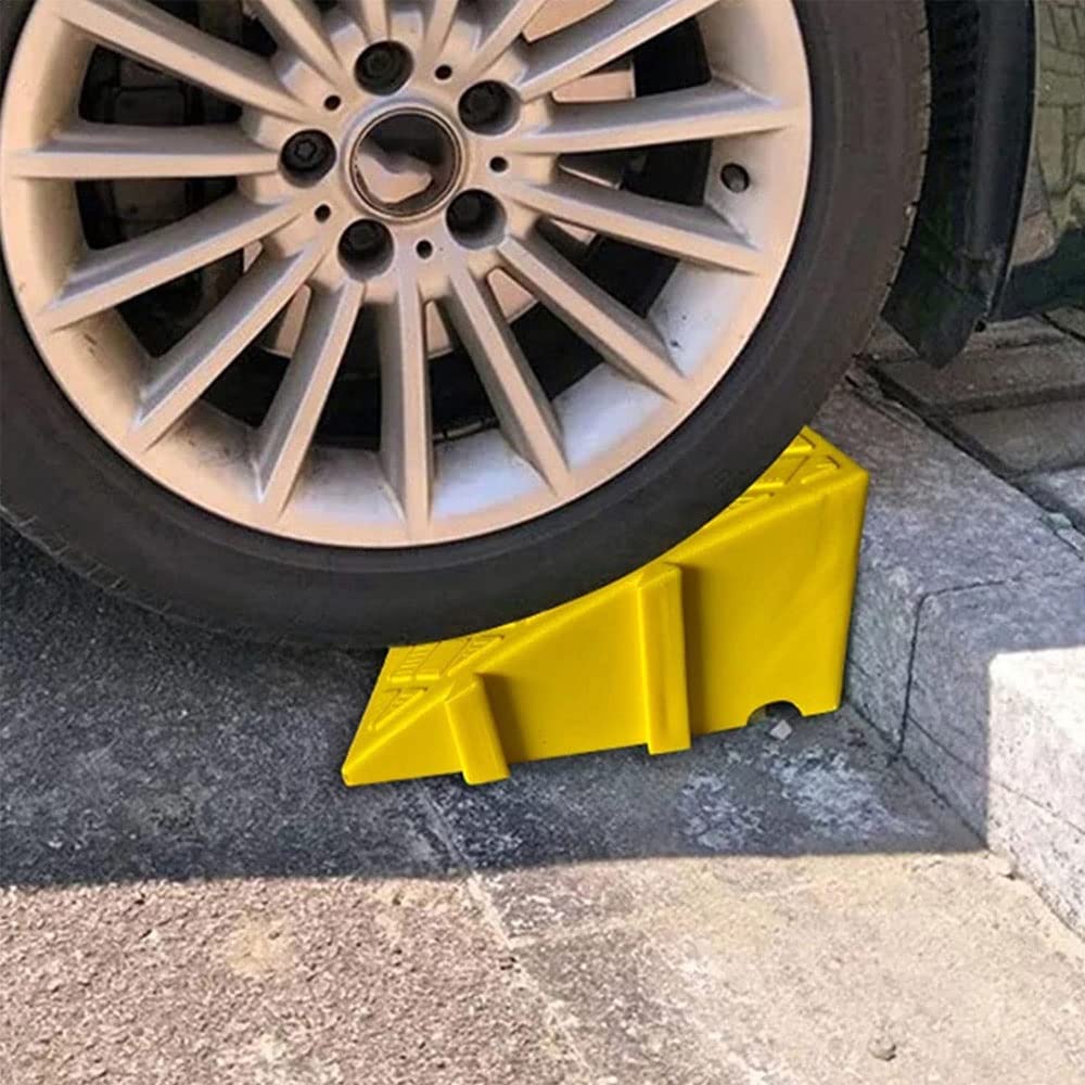 Rampa Accesibilidad 50 Cm Rampa Para Bordillos De Goma Bepco 50x25x6 Cm - Para Coches, Sillas De Ruedas, Carritos, Impermeable Rampa Bordillos