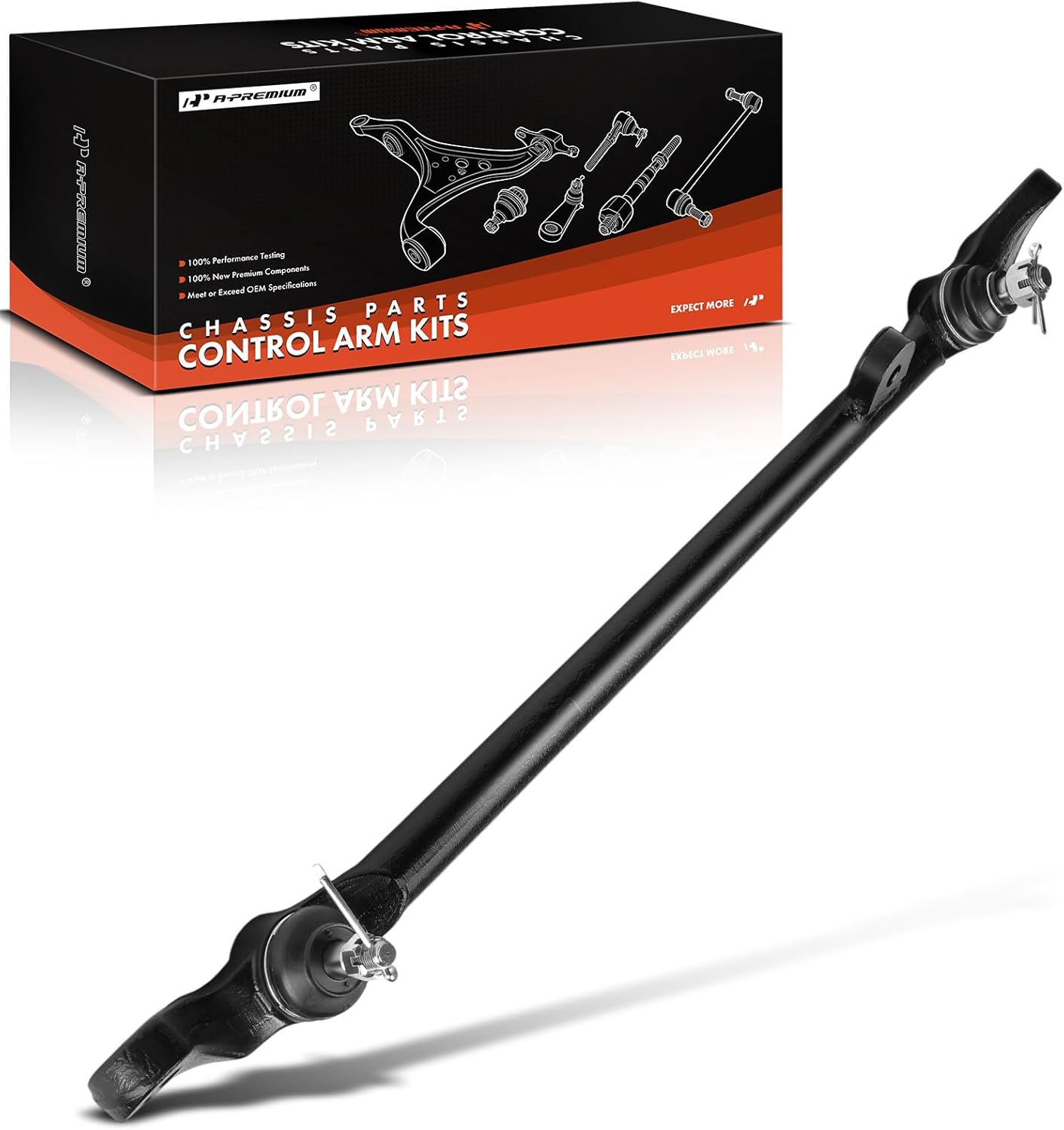 A-Premium Steering Center Link, Compatible with Honda Passport 1994-1995 & Isuzu Rodeo 1991, Trooper 1987-1991