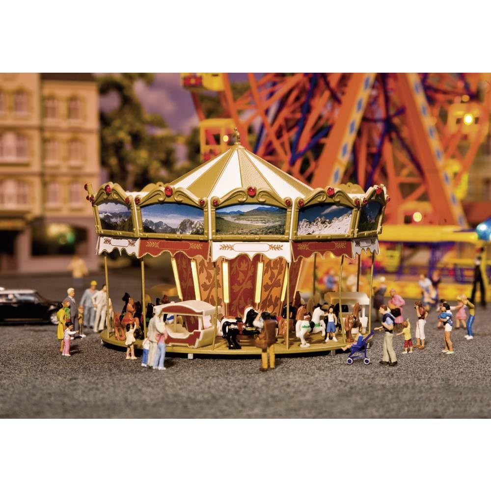 Faller 140316 H0 Kinderkarussell, Verschieden, Aproximadamente 7.65 cm x 18.50 cm x 27.90 cm