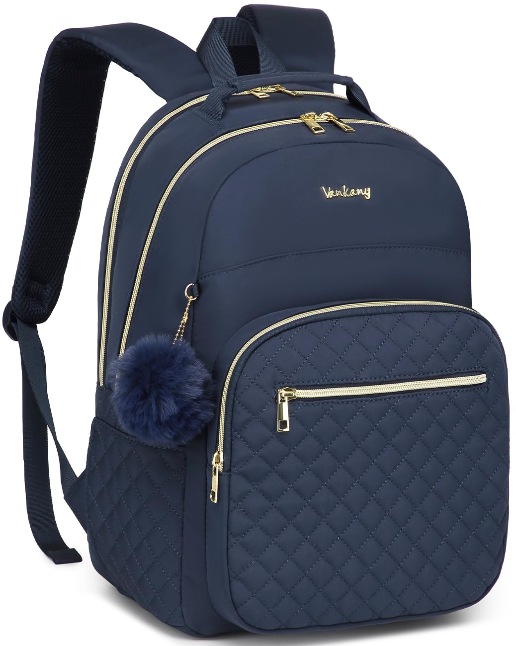 Laptop Backpack Women School Backpack for High School Teen Girls Water Resistant College Bookbag with Charging Hole for