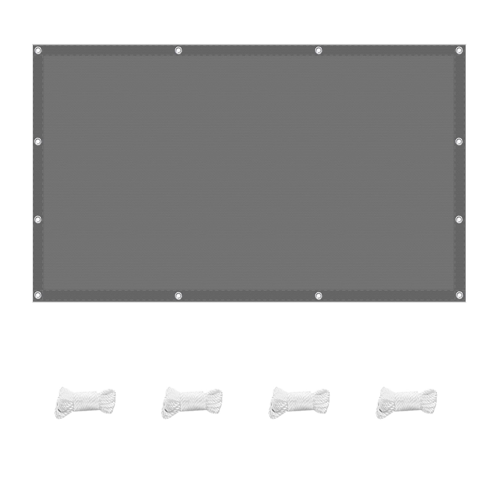 Voile d'ombrage 190x220 cm pour protéger votre terrasse balcon et piscine