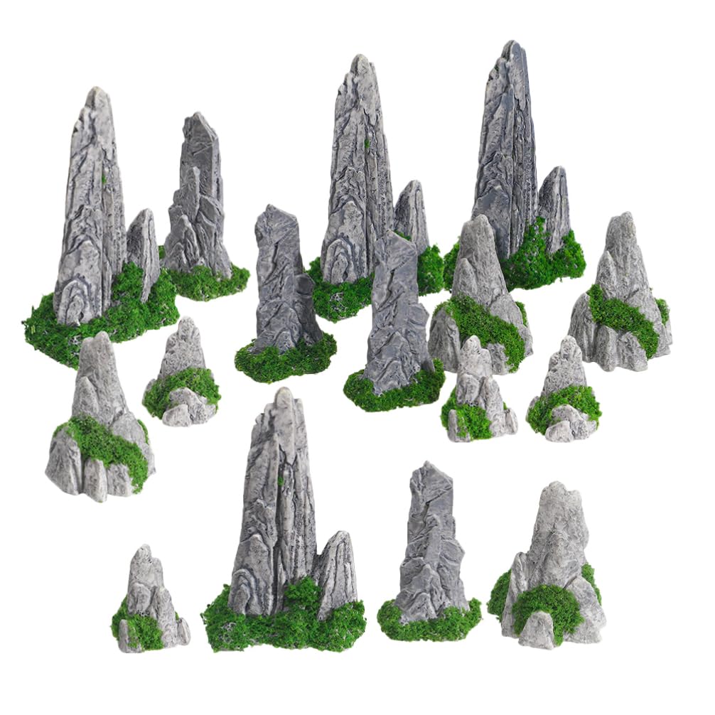 Miniature de montagne pour corriger le manque de relief de votre micro paysage de bonsaï