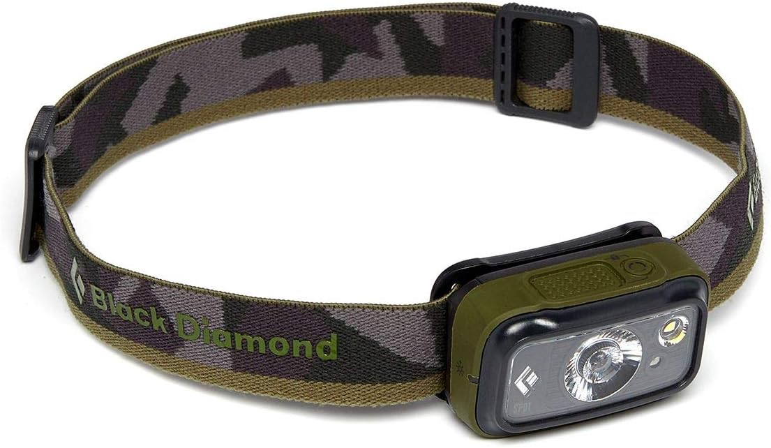 Black Diamond Unisex's SPOT 350 HEADLAMP Outdoor Head Torch, Dark Olive, Uni
