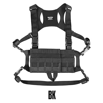 チェストリグ？　ベスト？ Amazon | [LayLax][コンパクト モール チェストリグ ][ブラック