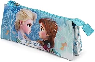KARACTERMANIA Frozen 2 Seek-Astuccio Portatutto Triplo, Multicolour