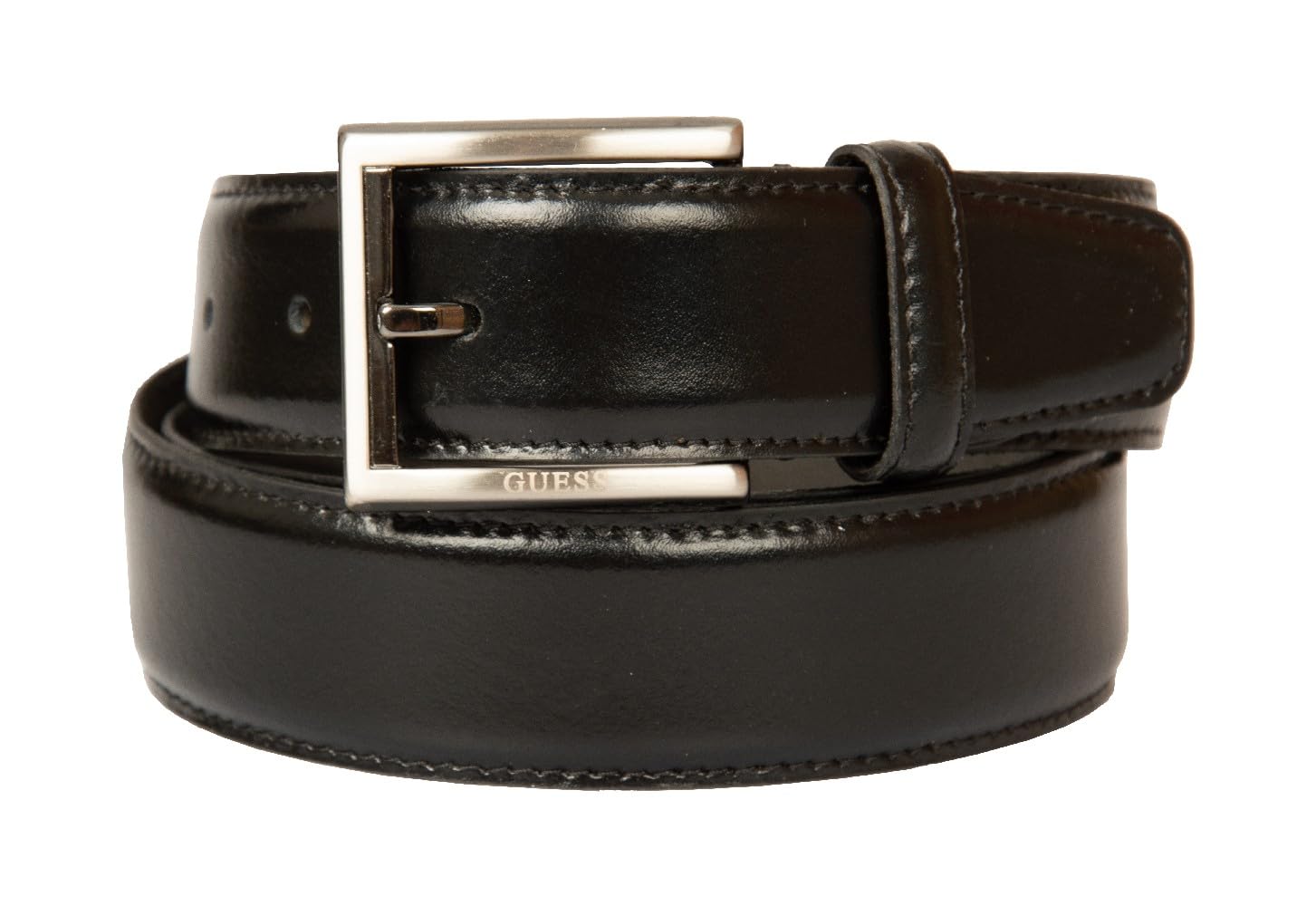 GUESS Men's leather belt can be shortened Artikel BM5019 LEA35 high cm. 3,2