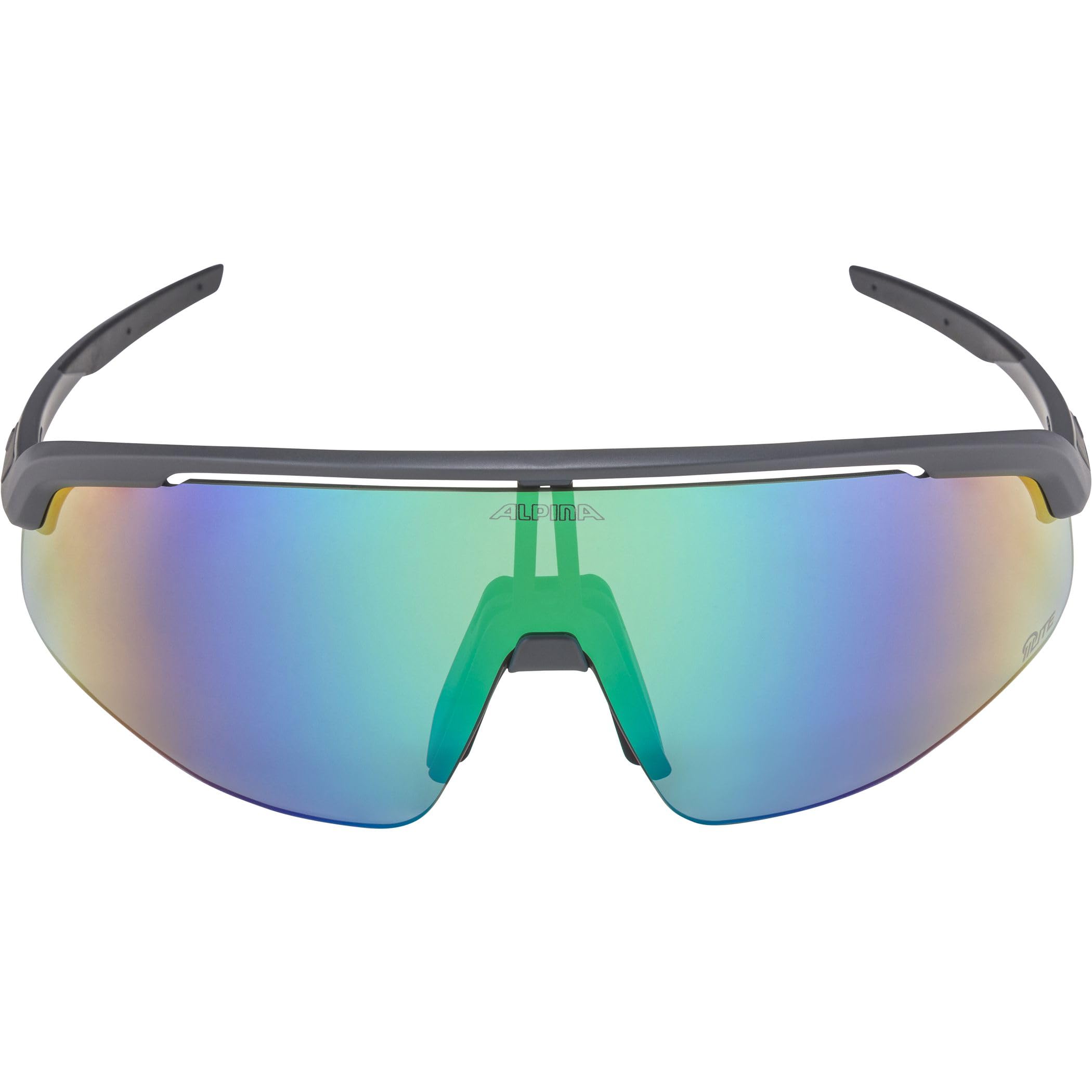 Alpina Turbo Pro Q-Lite - Elegante Sport-Performance Brille mit integrierter Lüftung