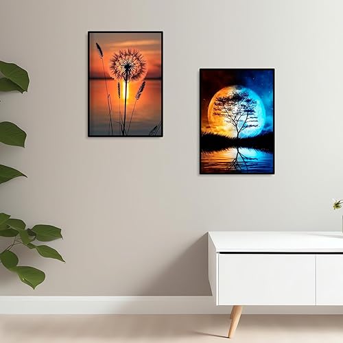 Miniatura 6 de Tontut Paquete de 10 kits de pintura de diamantes al azar arte de diamante 5D pintura de diamante misterioso para adultos y niños principiantes arte