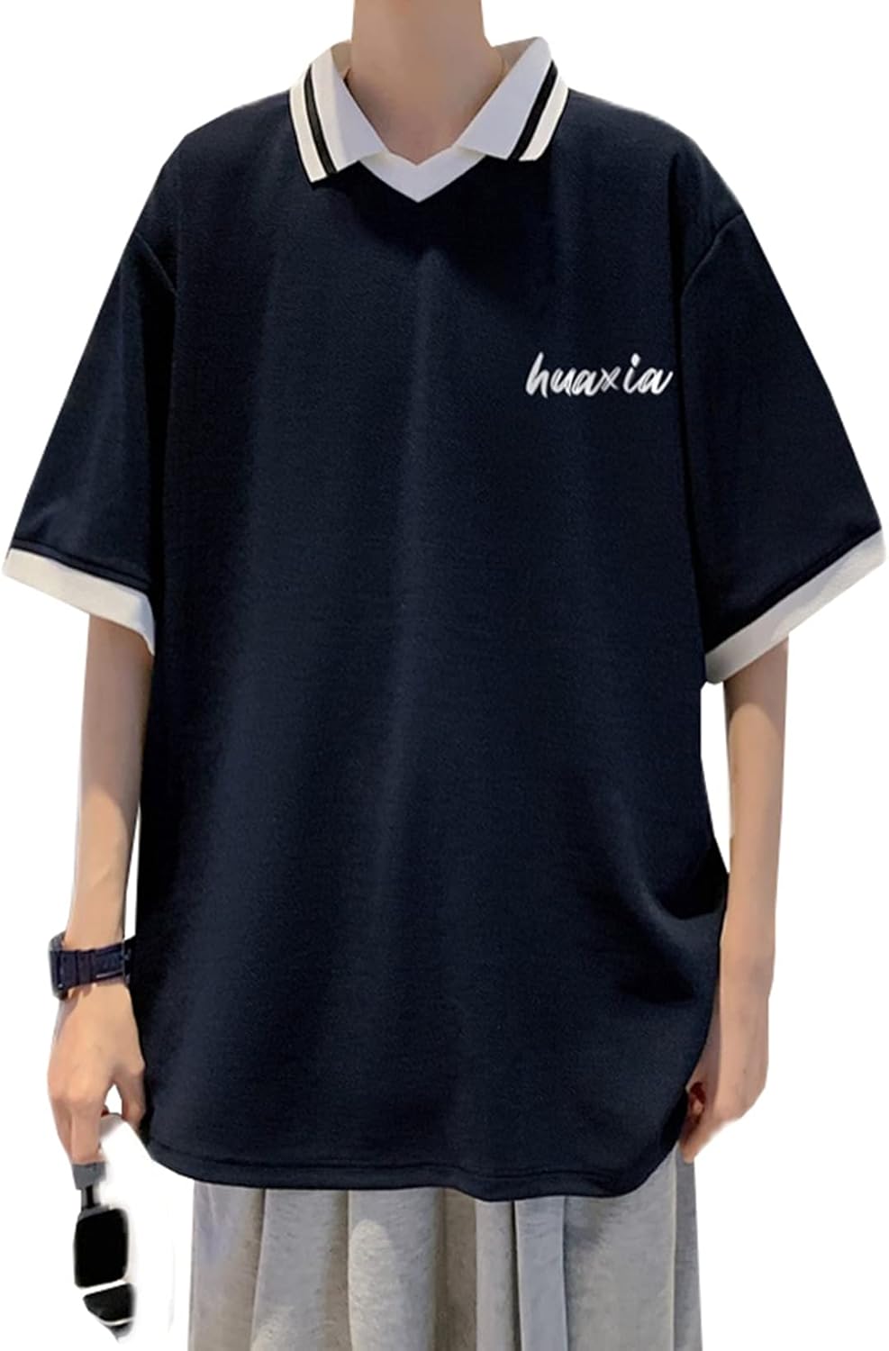 重ね着 ポロシャツ メンズ 夏 薄手 通気性 柔らかい 快適 トップス 大きいサイズ ゆったり ファッション カッコイイ 半袖tシャツ カジュアル 普段着 スポーツ アウトドア 英字柄 全3色 M 5xl 人気商品 重ね着 ポロシャツ メンズ 夏 薄手 通気性 柔らかい 快適 トップス 大きいサイズ ゆったり ファッション カッコイイ 半袖tシャツ カジュアル 普段着 スポーツ アウトドア 英字柄 全3色 M 5xl 人気商品