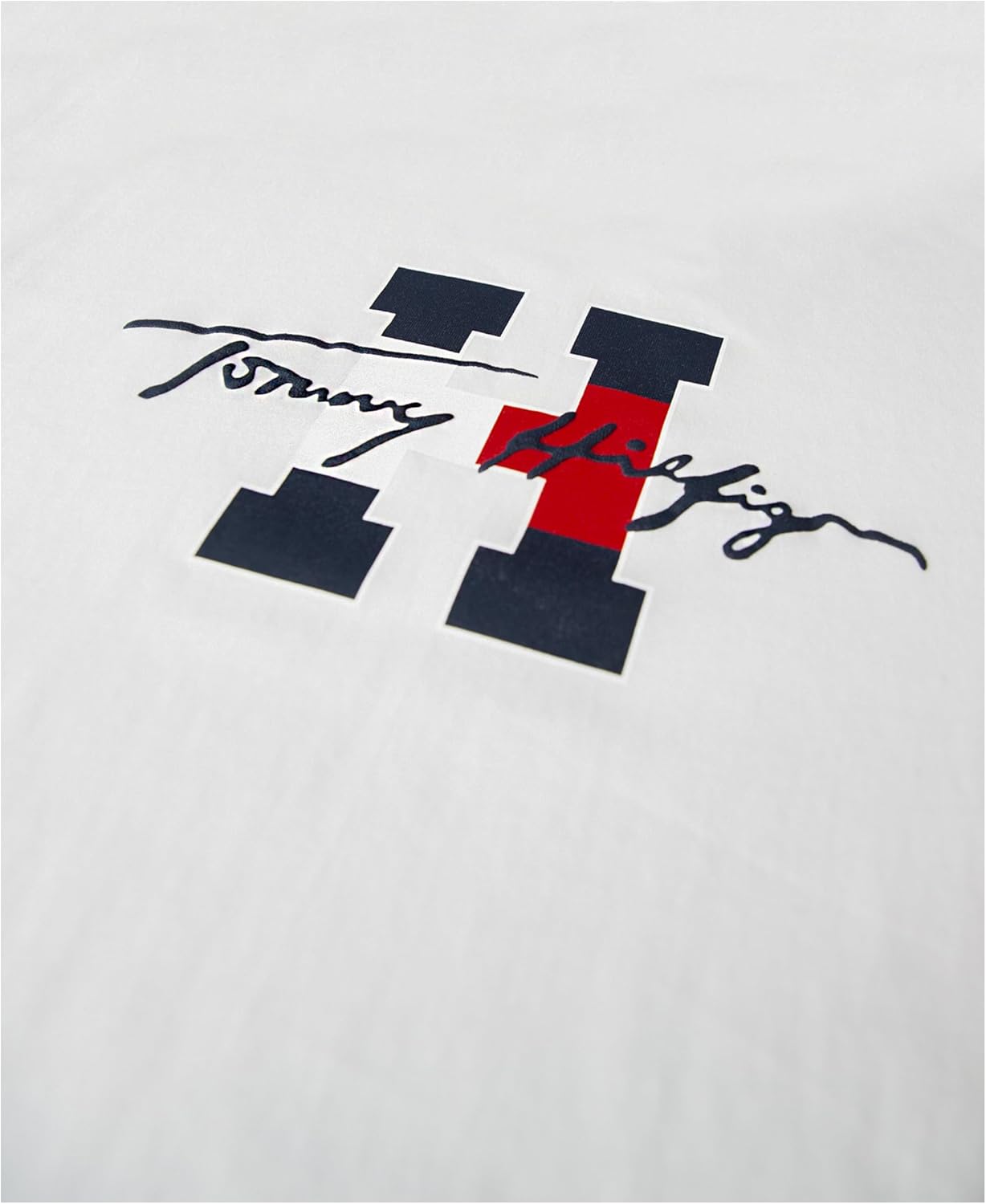 Tommy Hilfiger Boys' Short Sleeve Graphic Crew Neck T-Shirt, Soft, Comfortable, Relaxed Fit - Image 2