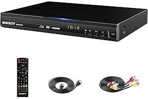 Experience Crystal-Clear Entertainment with the WISCENT Blu-Ray DVD Player
