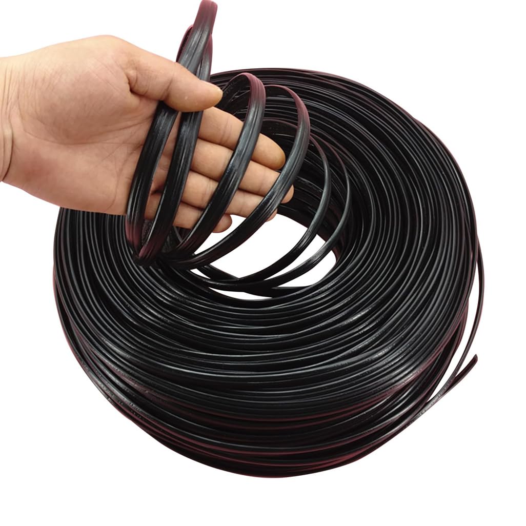 BDMRY Plastic Welding Rods,Plastic Welder Strips,Sticks HD-PE Material Suitable 2.5Kg Red black