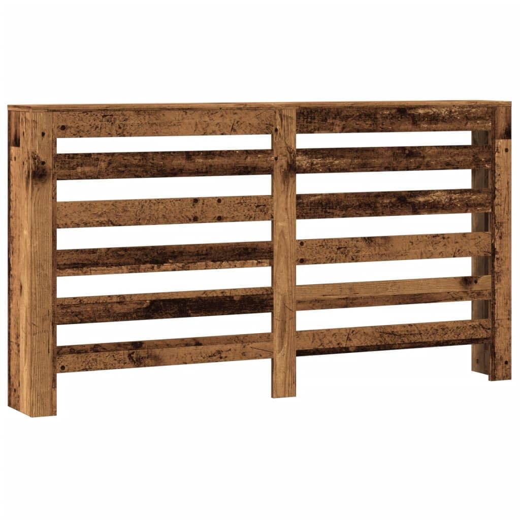 vidaXL Radiator Cover Old Wood 149 x 20 x 82 cm Engineered Wood