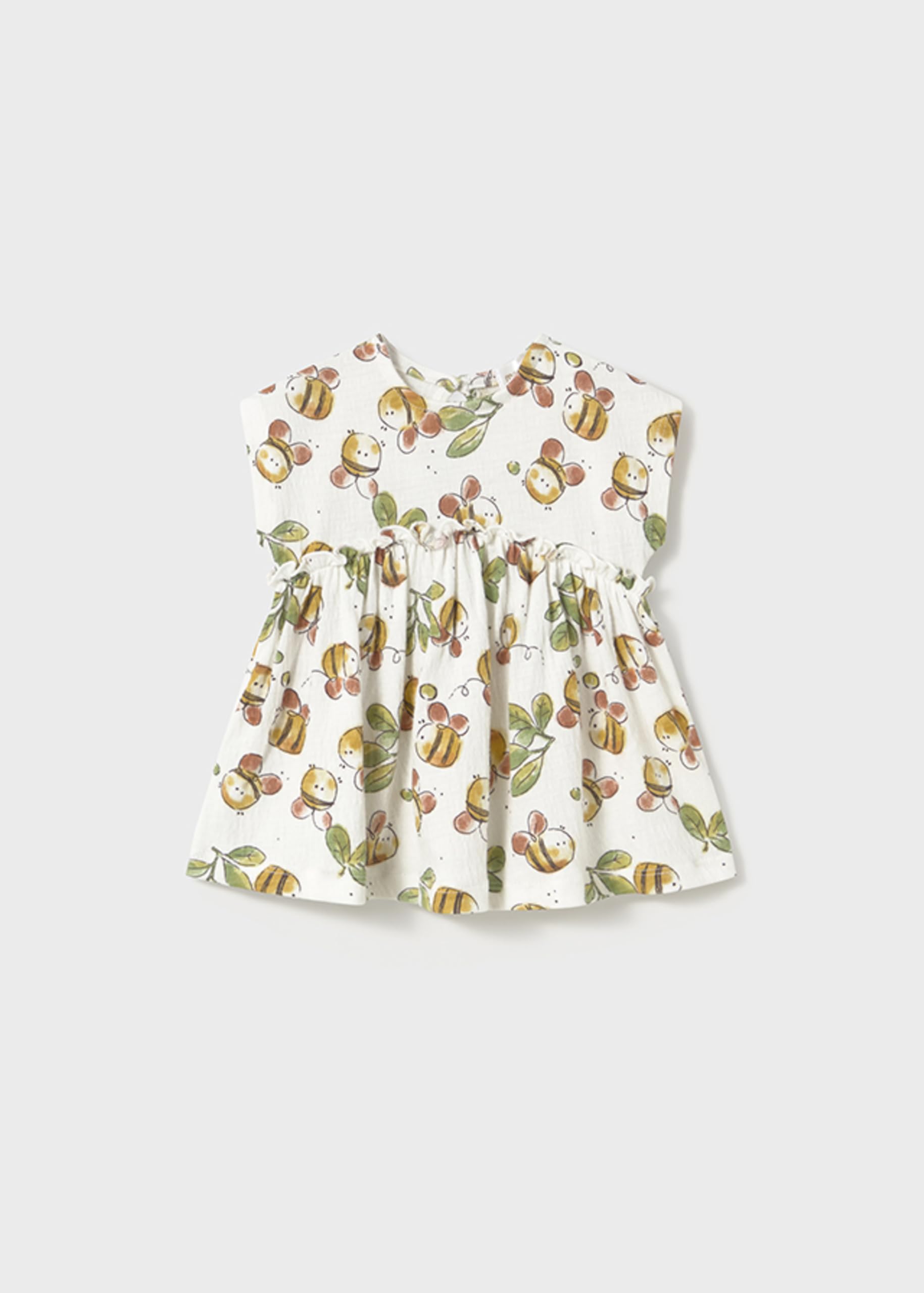 Vestido Bebé Niña Manga Corta - Verano - Regalo - Punto - Ropa de 3 a 18 Meses