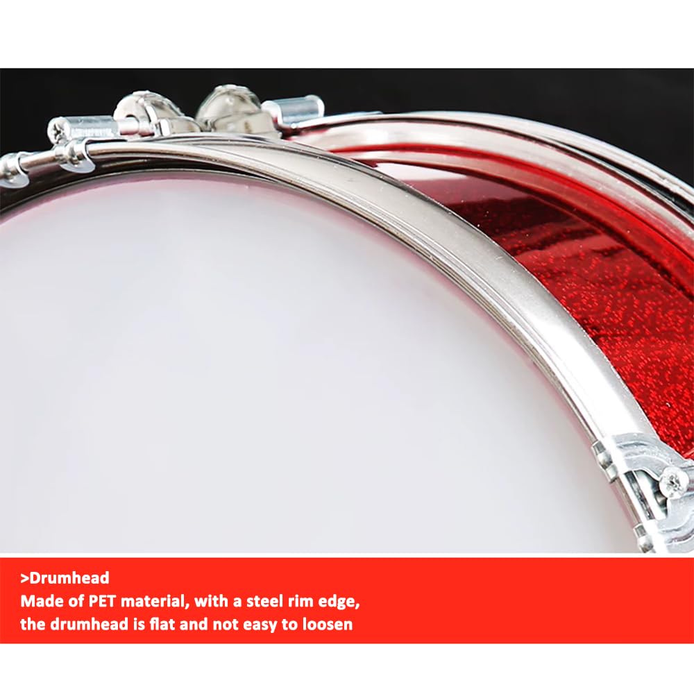 Un Tambor De Percusión Para Animar A Los Fans, Que Incluye Una Correa Y Baquetas, Sonido Fuerte/Fácil De Tocar.,35.5CM